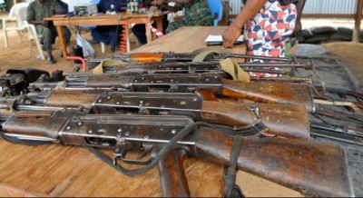 Côte d'Ivoire : Armes légères et de petit calibre, le RASALAO-CI recommande  la destruction effective des armes collectées au sein des communautés