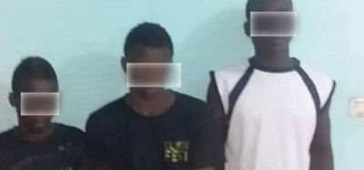 Côte d'Ivoire : Auteurs présumés d'un vol de plus de 2 millions, 3 individus interpellés dans un village de Bondoukou