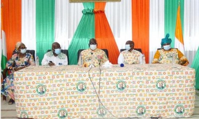 Côte d'Ivoire : Appel à un 3è  mandat de Ouattara, selon un mouvement de soutien, sa candidature apaisera les cœurs des militants