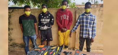Togo :  Deux réseaux braqueurs démantelés par la gendarmerie