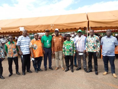 Côte d'Ivoire : Présidentielle 2020, les militants RHDP du Cavally soutiennent un 3ème mandat de Ouattara