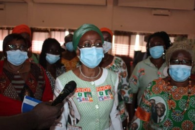 Côte d'Ivoire : RHDP, parrainage du candidat, Ly Ramata aux femmes du N'zi « Allez partout pour avoir le maximum de signatures d'électeurs»