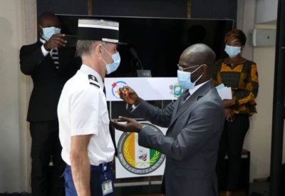Côte d'Ivoire-France : Le  Colonel Patoux « pierre angulaire » de la coopération franco-ivoirienne dans le domaine de la sécurité en fin de mission