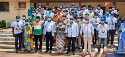 Côte d'Ivoire : Région du Bélier, des secrétaires généraux PDCI et  UDPCI et autres partis se rallient au RHDP