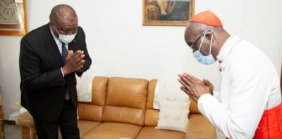 Côte d'Ivoire : Hamed Bakayoko confie sa nouvelle mission au Cardinal Kutwa, ses parents du Woroba reconnaissants à Ouattara