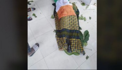 Côte d'Ivoire :  Manifestations contre le 3ème mandat de Ouattara, un individu tué dans le village d'Anoumaba situé sur l'axe Daoukro-Ouélé