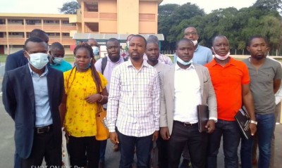 Côte d'Ivoire :  Université  FHB, les Assistants recrutés en 2019 suspendent leur sit-in après une rencontre avec Abou Karamoko qui promet le paiement des primes