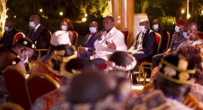 Côte d'Ivoire :  Alassane Ouattara à propos de sa candidature : « Je crois que chacun de nous a son destin. On ne peut pas fuir son destin »