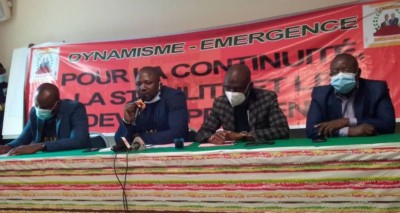 Côte d'Ivoire : En phase avec la candidature d'Ado, le mouvement Dynamisme Émergence-CI appelle la jeunesse ivoirienne à se désolidariser de tout projet de déstabilisation