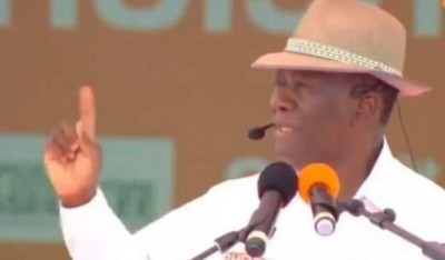 Côte d'Ivoire :  Après son investiture, Ouattara annonce le dépôt de sa candidature la semaine prochaine et se réjoui du million de parrainages des militants du RHDP