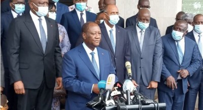 Côte d'Ivoire : Présidentielle d'octobre, après un week end de folie populaire, Alassane Ouattara dépose sa candidature et annonce les couleurs de la sagesse