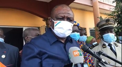 Côte d'Ivoire : Hamed Bakayoko depuis  Bonoua : « La vérité des urnes est là pour départager les politiques »
