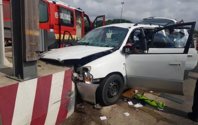 Côte d'Ivoire : Pont HKB, un conducteur se tue en percutant le béton de protection des cabines du péage