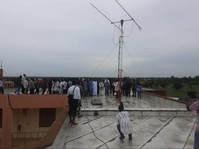 Burkina Faso : Inauguration de la première station satellitaire