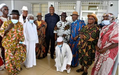 Côte d'Ivoire : En visite pour la préservation de la paix à Gagnoa, Hamed Bakayoko révèle : « 200 localités sur 206 ont été déjà électrifiées »