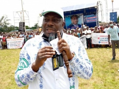 Côte d'Ivoire : Dans le Gblo, Watchard Kédjébo ratisse pour la victoire du candidat Ouattara