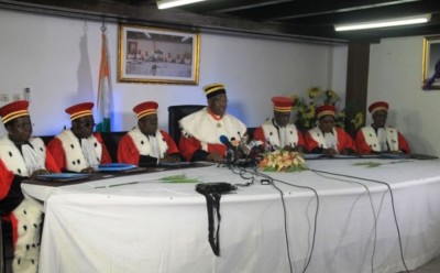 Côte d'Ivoire : Avant de se prononcer sur les dossiers de candidature, trois nouveaux membres du Conseil Constitutionnel  prêtent serment