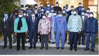 Côte d'Ivoire : Présidentielle 2020, des organisations syndicales des travailleurs exposent leurs préoccupations à Bédié