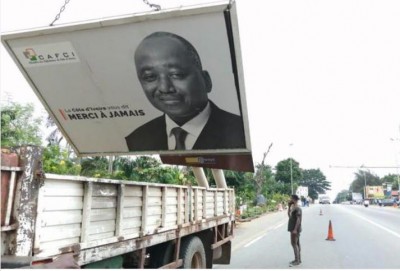 Côte d'Ivoire : Opération de démantèlement des panneaux publicitaires, la Chambre des afficheurs dénonce  des violations graves par le CSP et le Ministère de tutelle