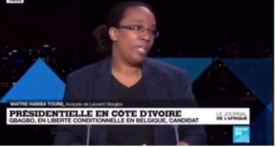 Côte d'Ivoire : Présidentielle d'Octobre 2020, selon Me Habiba, Laurent Gbagbo n'a pas fait acte de candidature, c'est une initiative qui n'engage qu'EDS