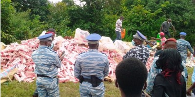 Côte d'Ivoire : Bouaké, plus de 11 tonnes de drogues saisies et 87 personnes appréhendées par la gendarmerie