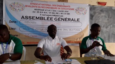 Côte d'Ivoire : Année scolaire 2020-2021, des professeurs bivalents menacent de bloquer les collèges de proximité