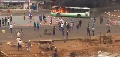 Côte d'Ivoire : Après l'incendie de son autobus, la Sotra suspend sa desserte  à Yopougon jusqu'à nouvel ordre