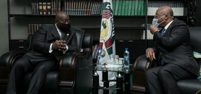 Cedeao :  Akufo-Addo rencontre la Commission de la CEDEAO et déroule son programme d'action