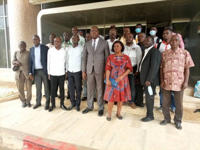 Côte d'Ivoire : Bouaké, l'UNJCI désormais à l'intérieur du pays, le délégué général investi