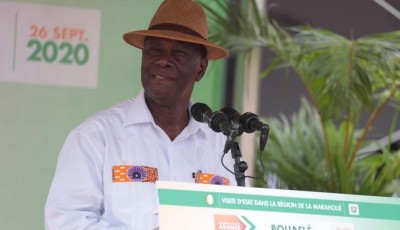 Côte d'Ivoire :   Bouaflé, Ouattara sonne la fin de la récréation : «Je mets en garde tous ceux qui veulent mettre le désordre. Si c'est ce qu'ils veulent, ils m'auront en face d'eux »