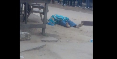 Côte d'Ivoire : Drame à Yopougon, le corps sans vie d'un homme découvert dans la rue avec une arme