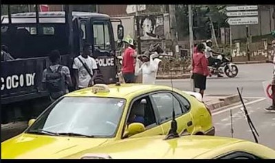 Côte d'Ivoire : Pas d'insécurité sur  la voie allant du carrefour « La vie » pour Adjamé, assure la police