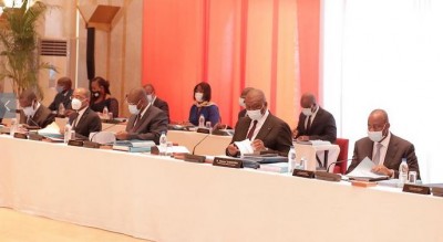 Côte d'Ivoire : Le projet de budget pour l'année 2021 adopté, 8621,1 milliards de FCFA, progression de 6,9% par rapport à 2020
