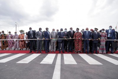 Côte d'Ivoire : Alassane Ouattara inaugure la Voirie réhabilitée de Yamoussoukro