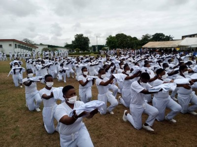 Côte d'Ivoire : INFAS de Treichville, la 29ème promotion passe le flambeau à la 30ème, près de 2000 étudiants « augmentent les effectifs » des agents de santé dans les hôpitaux