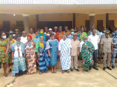 Côte d'Ivoire : Béoumi, avant l'élection présidentielle, chefs traditionnels et Euphrasie Yao prônent la paix