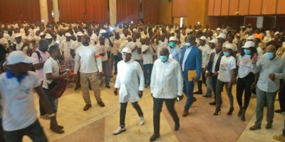 Côte d'Ivoire : Depuis Yamoussoukro, des jeunes à Alassane Ouattara « Monsieur le président vous avez nos vies entre vos mains, organisez ces élections dans la transparence»