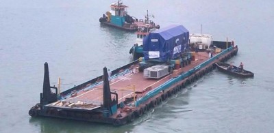 Côte d'Ivoire : Nouvelle centrale thermique d'Azito, 900 tonnes de matériels livrées par Bolloré Transport & Logistics