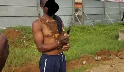 Côte d'Ivoire : Arreté avec un couteau en marge du meeting au Stade FHB
