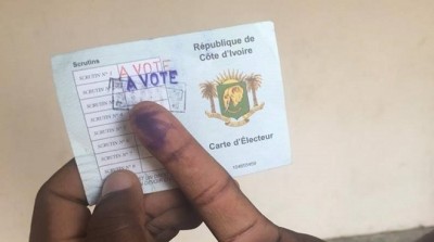 Côte d'Ivoire : Présidentielle, distribution des cartes d'electeurs du 14 au 20 Octobre