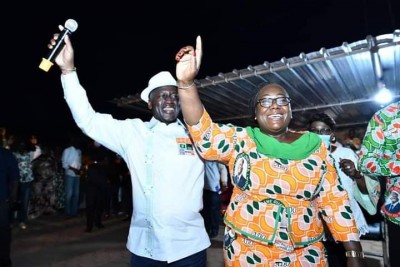 Côte d'Ivoire : Election 2020, Bictogo galvanise les militants du RHDP dans le Cavally et félicite l'excellent travail abattu par Anne Ouloto