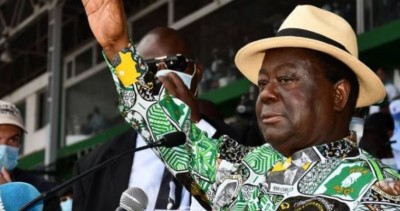 Côte d'Ivoire : Situation socio-politique, Henri  Konan Bédié annoncé à Accra