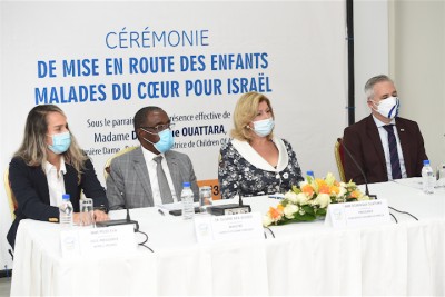 Côte d'Ivoire : Coopération dans le domaine de la santé, 5 enfants malades du cœur iront se faire opérer gratuitement en Israël