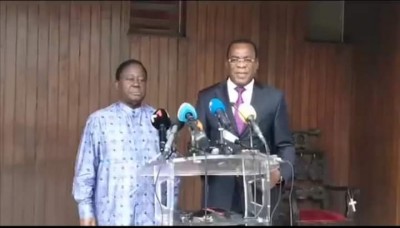 Côte d'Ivoire : Élection 2020, les candidats Affi et Bédié appellent les Ivoiriens à un boycott actif du scrutin