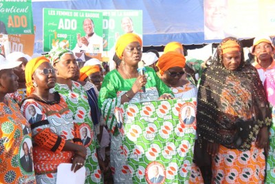 Côte d'Ivoire : Depuis la Bagoué, des femmes du RHDP promettent un taux de participation de 99,99 % dans la région