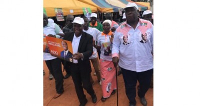 Côte d'Ivoire : En campagne pour le RHDP à Bayota, Abel Djohoré sans pitié pour Affi, Bédié et Soro