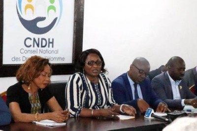 Côte d'Ivoire : Déclaration du CNDH relative aux atteintes aux droits de l'homme