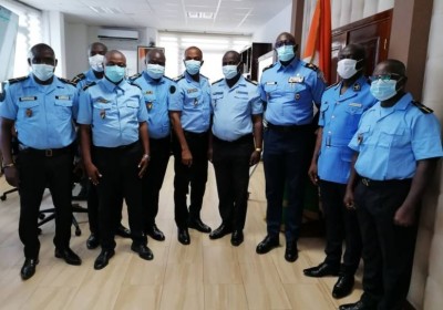 Côte d'Ivoire : Huit nouveaux fonctionnaires de police déployés au sein de la MINUSCA en Centrafrique