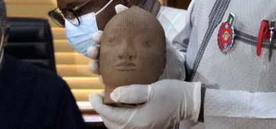 Nigeria : Les Pays-Bas restituent une sculpture de plus de 600 ans