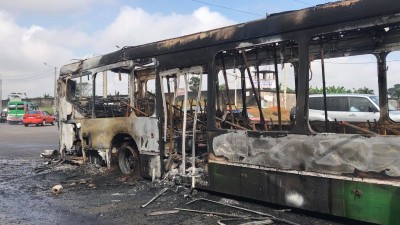 Côte d'Ivoire:   Suspendue pour cause de vandalisme sur ses bus, la Sotra a repris sa desserte à Bingerville et Abatta